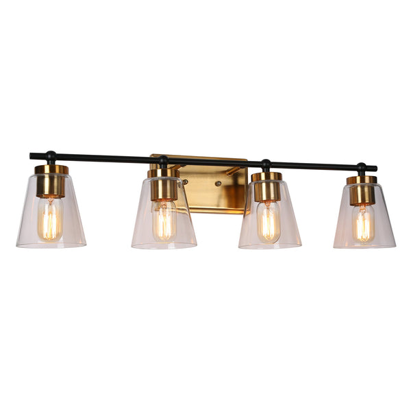 Beirut 29" Wide Brass Vanity Light